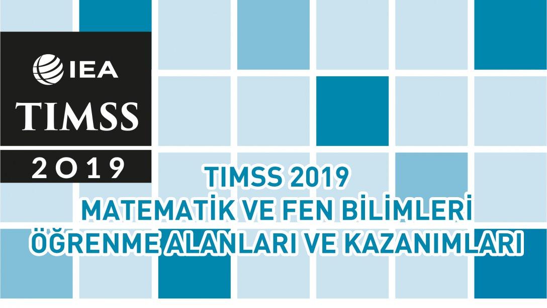 TIMSS 2019 Matematik ve Fen Bilimleri Öğrenme Alanları ve Kazanımları 